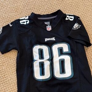 NFL Eagles Kids Jersey in Black and White